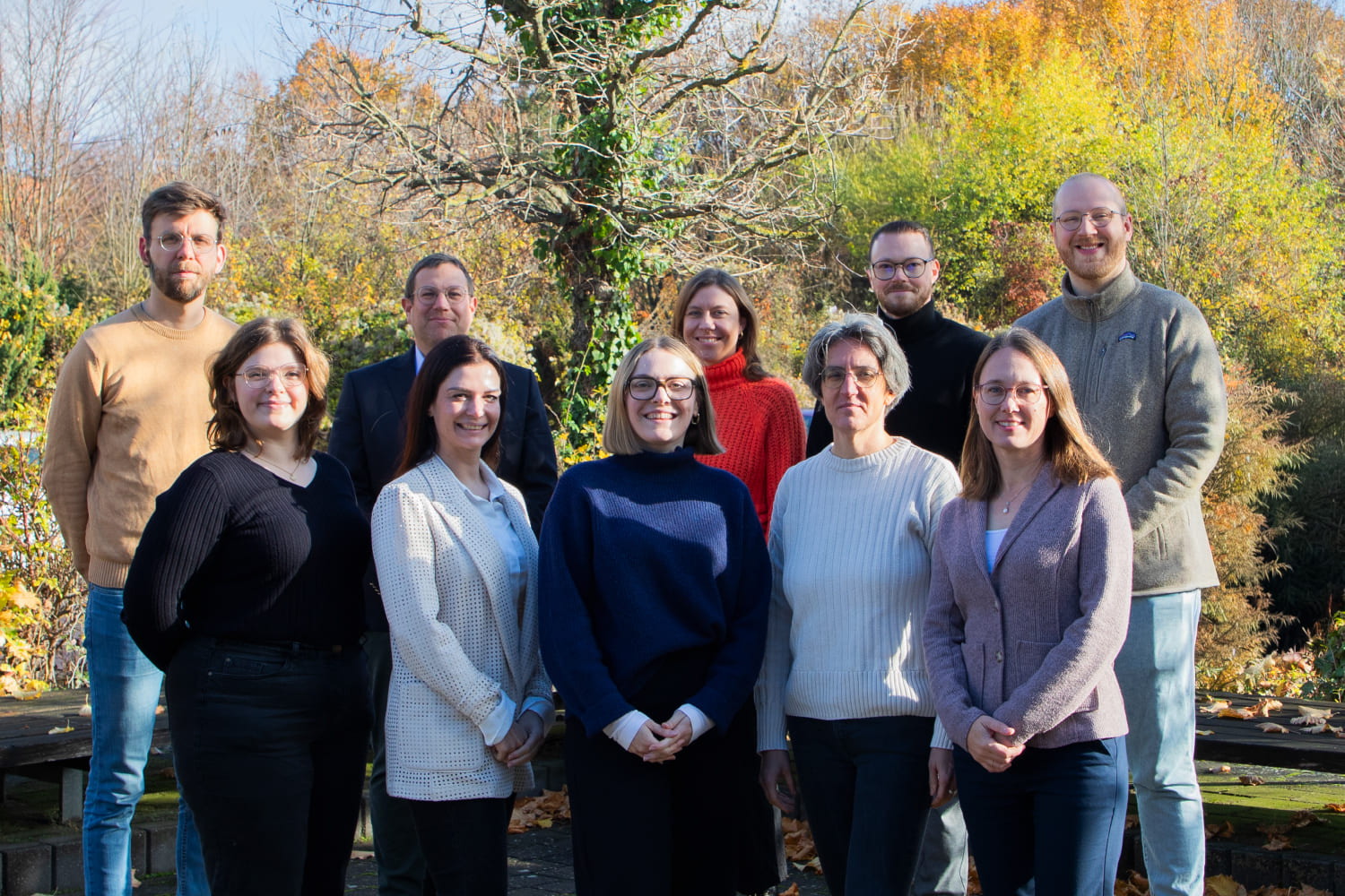 Gruppenbild des Teams vom Projekt Psychosomatische Medizin